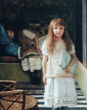  corner - Dieses ist unsere Ecke Laurense und Anna Alma Tadema Sir Lawrence Alma Tadema romantische